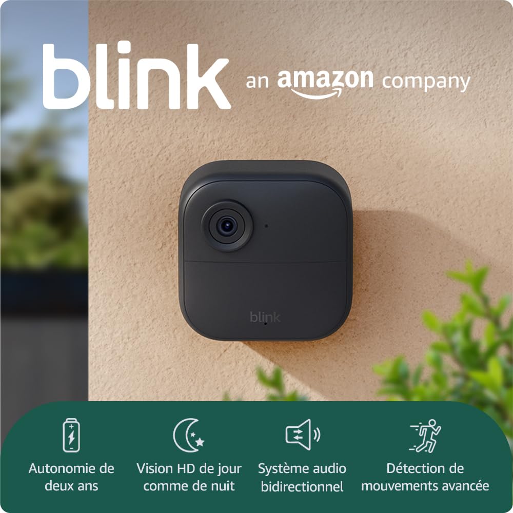 Caméra de sécurité Blink Outdoor système à 4 caméras