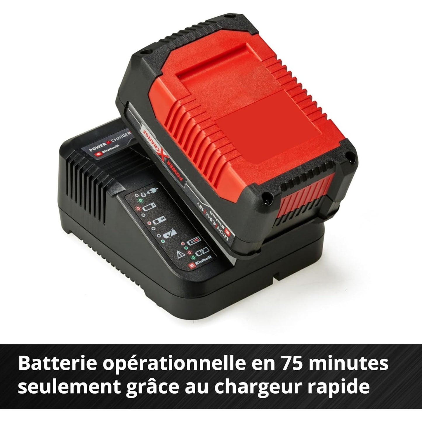 Starter Kit Power X-Change 18V / 4 Ah EINHELL Batterie + Chargeur