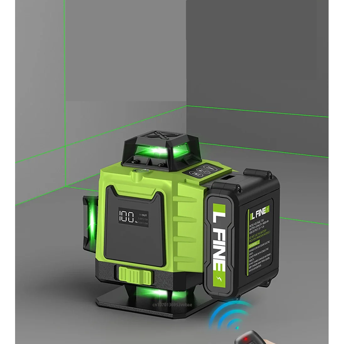 Laser Lfine Niveau 3D 4D 16 Lignes Vert 360° Auto Nivelant