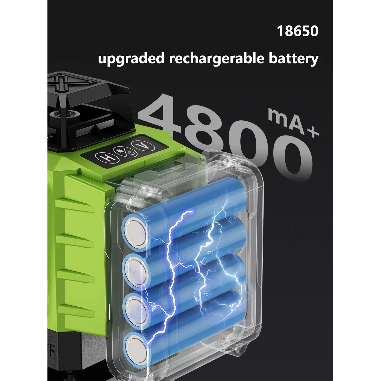 Laser Lfine Niveau 3D 4D 16 Lignes Vert 360° Auto Nivelant