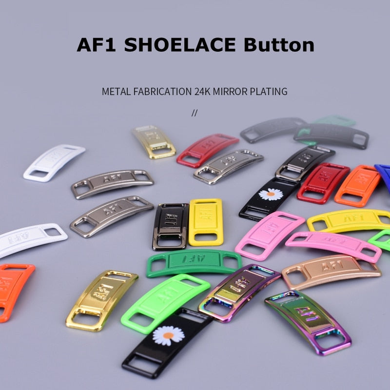 Boucle de lacet en métal pour lacets de chaussure AF1
