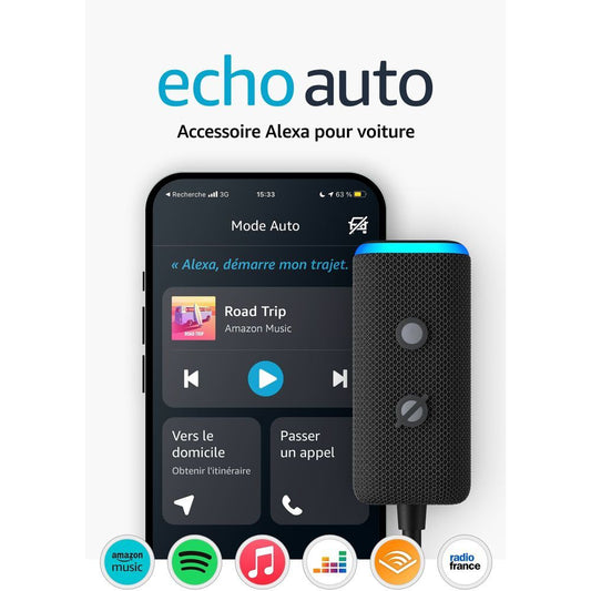 Assistant vocal Amazon Echo Auto 2 Bluetooth