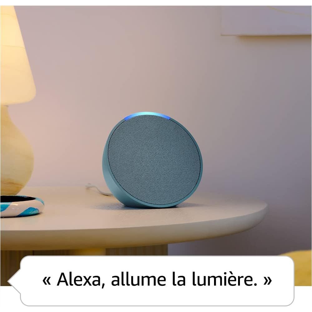 Amazon Echo Pop Anthracite Assistant vocal connecté