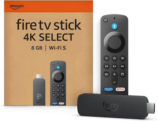 Fire TV Stick 4K Select - Streaming 4K Ultra HD avec Alexa