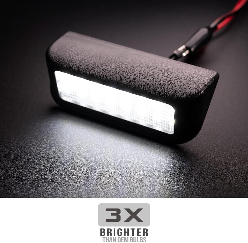Éclairage LED Plaque d'Immatriculation - Citroën, Peugeot, Opel, Toyota