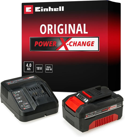 Starter Kit Power X-Change 18V / 4 Ah EINHELL Batterie + Chargeur