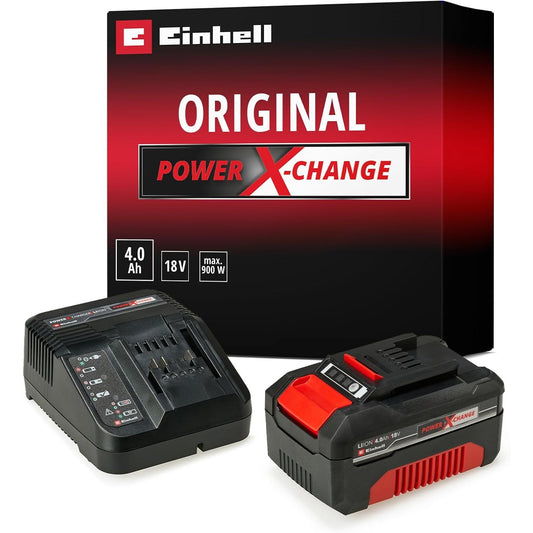 Starter Kit Power X-Change 18V / 4 Ah EINHELL Batterie + Chargeur