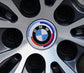 4x Centre Roue BMW Édition 50e Anniversaire 56mm Cache Moyeu Jante Auto à Clipser