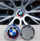 4x Centre Roue BMW Édition 50e Anniversaire 56mm Cache Moyeu Jante Auto à Clipser