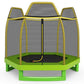 Trampoline extérieur Enfants 223cm avec Filet de Sécurité