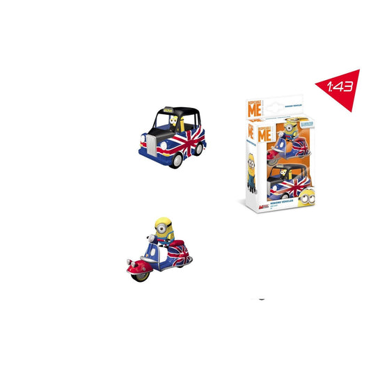 Les Minions: Pack "2 Véhicules" 1:43 Assortiment Figurines