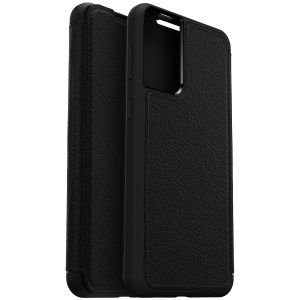 Etui en Cuir véritable pour Samsung Galaxy S21 Plus Noir Otterbox