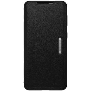 Etui en Cuir véritable pour Samsung Galaxy S21 Plus Noir Otterbox