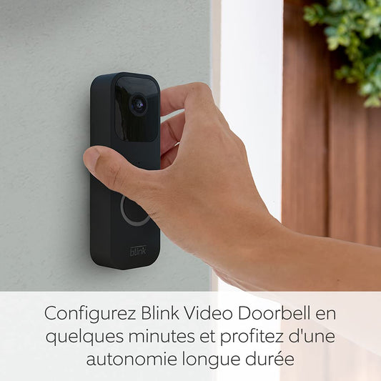 Visiophone Blink Video Doorbell Noir