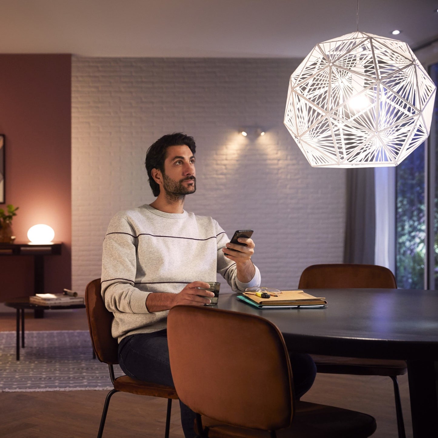 Lot de 2 Ampoule connectée Philips HUE White E27 9W 806LM