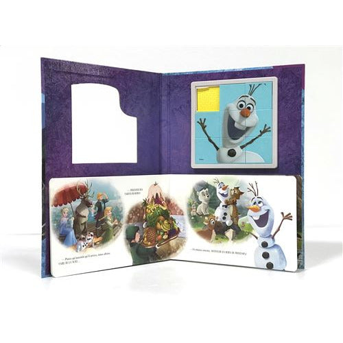 Livre taquin Disney avec Puzzle Coulissant La Reine des Neiges