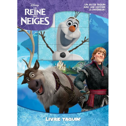 Livre taquin Disney avec Puzzle Coulissant La Reine des Neiges