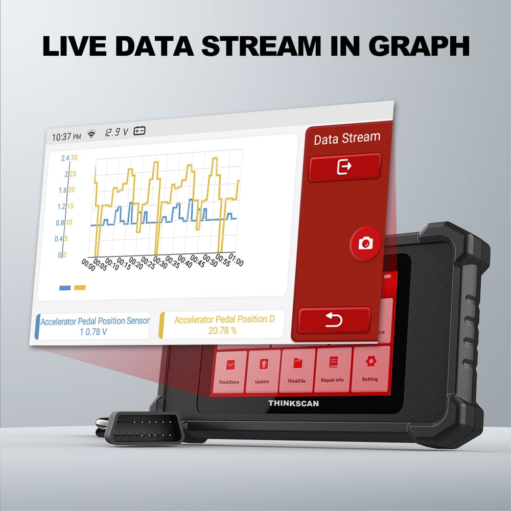 THINKSCAN SR4 SR6 Outil de diagnostique Professionnel Obd2 Scanner 2