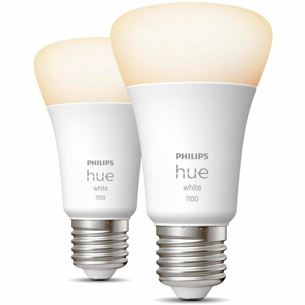 Lot de 2 Ampoule connectée Philips HUE White E27 75W