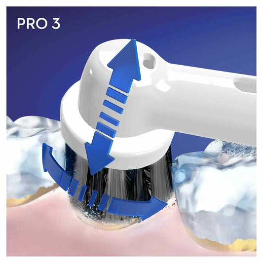 2 Brossette de Brosse à dents électrique pro-sensitive ORAL-B Pro 3