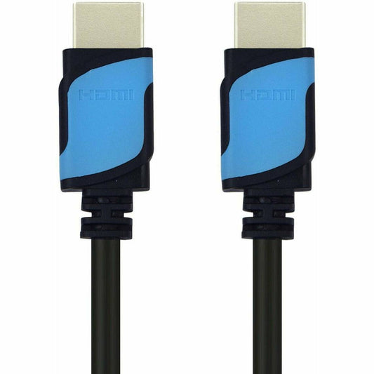 Câble HDMI 1.4/10.2Gbps 1,5M noir et bleu