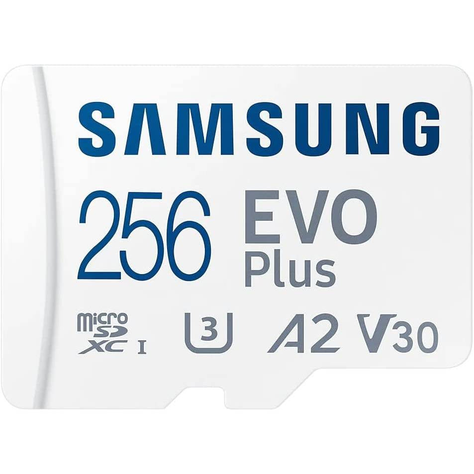 Carte micro SDXC 256 GB Samsung EVO Plus + Adaptateur