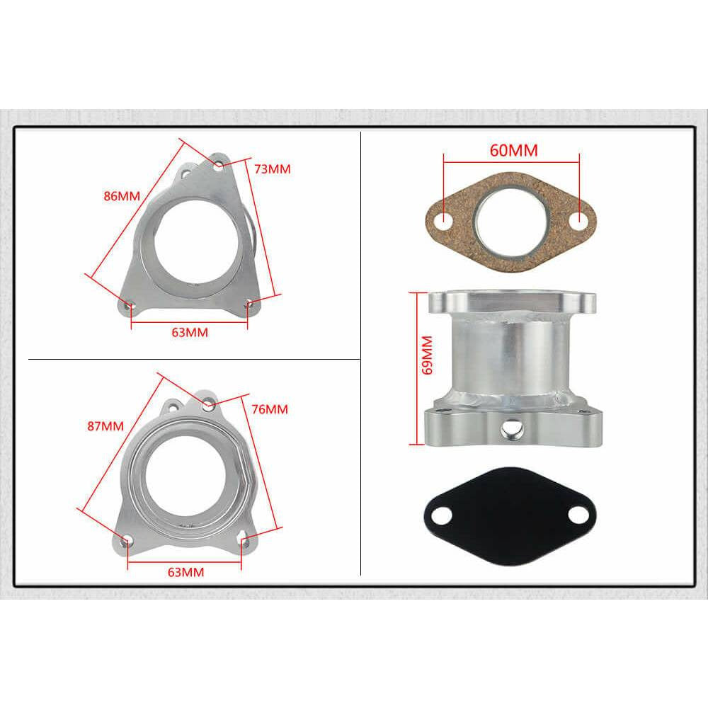 Kit Suppression condamnation De Vanne EGR TDI Audi,Vw,Seat,Skoda 1.9 2.0 TDI