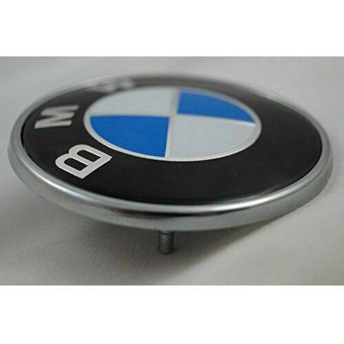 Logo BMW 74mm Capot coffre Emblème Bleu et blanc E46 E90 E92 E60 E34 E36 E39 X3 X5 X6