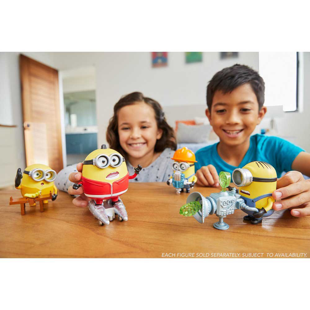 Les Minions 2 : Figurine Deluxe Bob Et Lasso 9 Cm