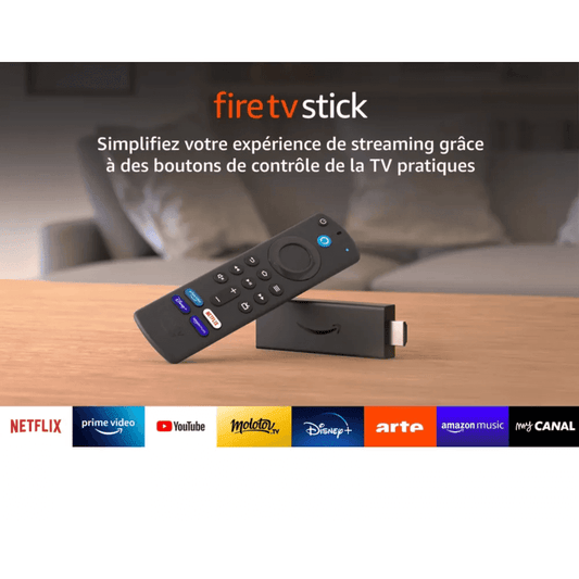 Passerelle multimédia Amazon Fire TV Stick telecommande alexa