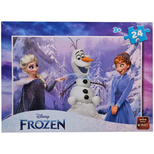 PUZZLE 24 PIÈCES La reine des neiges 24 x 17 cm Disney