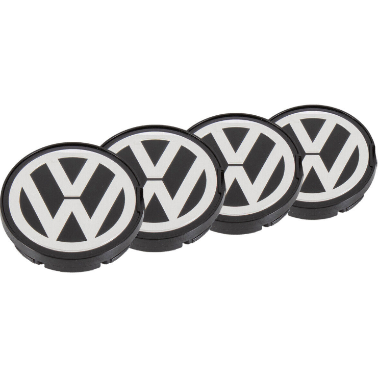 4 Cache Moyeu Volkswagen VW 55mm 6N0601171 Jante Centre De Roue enjoliveur