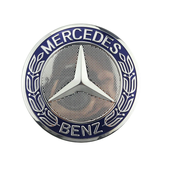4x Cache Moyeux Centre Roue Ø75mm Mercedes AMG Logo Badge Silver black Tree  NR -  France