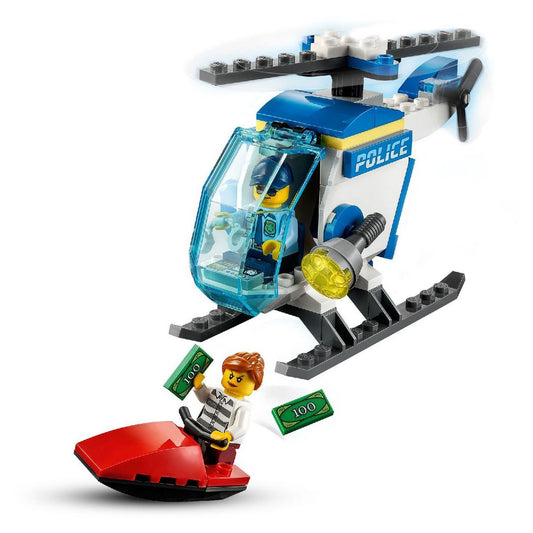 LEGO City 60275 - L'hélicoptère de la police